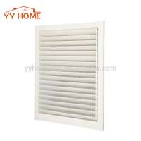 YY Home aluminum plantation shutter in white matching bi-fold and sliding window